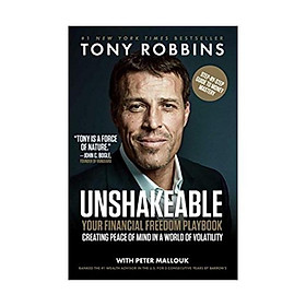 Hình ảnh sách Sách - Unshakeable: Your Guide to Financial Freedom by Tony Robbins - (US Edition, paperback)