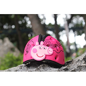 Mũ bảo vệ đầu cho bé Mumguard - Jizo helmet Peppa