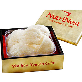 Tổ Yến Sào Rút Lông Nguyên Tổ NutriNest Dễ Chưng Tiện Dụng 50g - Kèm Đường Phèn