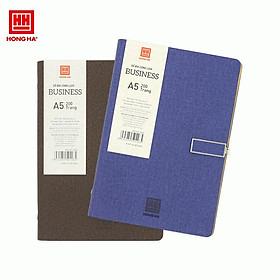 Sổ lịch da bìa còng Hồng Hà Business 200 trang A5 (9228)
