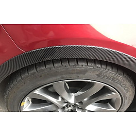 Mua Vè cua lốp - ốp bảo vệ trang trí hốc lốp (hốc bánh xe) - màu đen sần