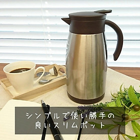 Mua Bình giữ nhiệt Inox Pearl Metal Acot 500ml 1000ml 1500ml - Hàng nội địa Nhật Bản