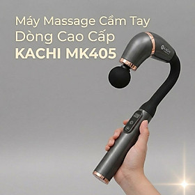 Gậy Massage Kachi MK405 – Súng Massage Cầm Tay Có Tay Nối Dài, Thư Giãn Sâu Từng Nhóm Cơ - hàng chính hãng