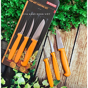 Mua Bộ Dao Tỉa Hoa Quả Cao Cấp - Xuất Xứ Thái Lan