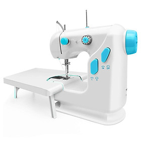 Mini Sewing Machine 306 Double Thread Stitching Electric Pedal Sewing Mending Machine