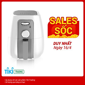 Nồi Chiên Không Dầu Sunhouse SHD4023W (3.0 Lít) - Hàng Chính Hãng