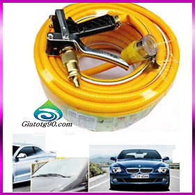 Bộ dây và vòi xịt rửa xe ô tô tăng áp lực nước loại 10m 206400