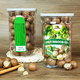 Hạt Macca Úc nứt vỏ Smile Nuts (215g - 500g) | 100% nhập khẩu từ Úc, giòn béo, thơm ngon