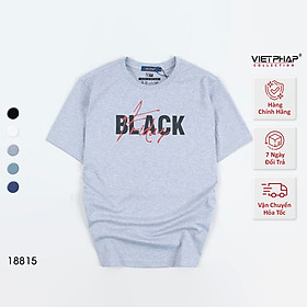 Áo Thun Nam VIỆT PHÁP Form Unisex Chất liệu Cotton co dãn thấm hút mồ hồi tốt 18815