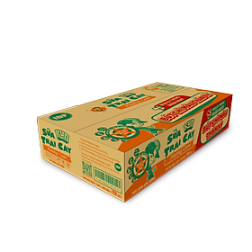 Thùng 48 hộp Sữa trái cây hương cam KUN 110ml/hộp