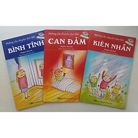 [Download Sách] Combo Những Câu Chuyện Đạo Đức: Bình Tĩnh + Can Đảm + Kiên Nhẫn