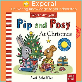 Sách - Pip and Posy, Where Are You? At Christmas (A Felt Flaps Book) by Axel Scheffler (UK edition, boardbook)