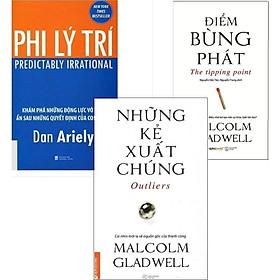 [Download Sách] Combo Những Kẻ Xuất Chúng + Điểm Bùng Phát + Phi Lý Trí (Tặng kèm Bookmark)