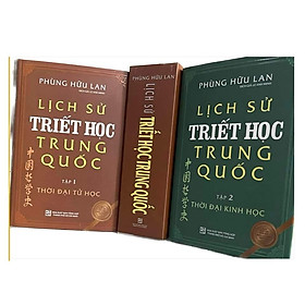 Hình ảnh LỊCH SỬ TRIẾT HỌC TRUNG QUỐC - trọn bộ 2 cuốn( tái bản 2023)