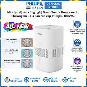 Mua Máy tạo độ ẩm công nghệ NanoCloud UV khử khuẩn Philips HU5969 - Dùng cho phòng diện tích 85m2 - Hàng nhập khẩu