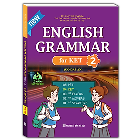 Hình ảnh Sách - English grammar for ket tập 2 ( có đáp án)