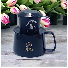 Mua Bộ Cốc Gốm - Phin Nhôm Đen Trung Nguyên Legend - Vật phẩm Thưởng thức Trà Cà Phê