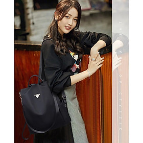 Balo Nữ Thời Trang, Khóa Kéo Mặt Sau Lưng Chống Trộm, Vải Oxford Chống Nước