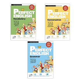 Combo 3 Sách Ăn Dặm Tiếng Anh Perfect English Vocabulary Tất Tần Tật Về Từ