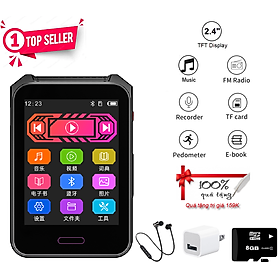 Mua Máy Nghe Nhạc Ruizu C3 - Màn Hình 2.4 Inch  Bluetooth 5.3  Hỗ Trợ Đa Định Dạng MP3 WMA APE FLAC AAC  Hỗ Trợ Thẻ Nhớ Lên Tới 128Gb  Pin Lithium 300mAh 10 Tiếng  Sạc Nhanh Type-C  Kết Nối PC  Ghi Âm  Học Sinh  Sinh Viên  Thể Thao - Hàng Chính Hãng