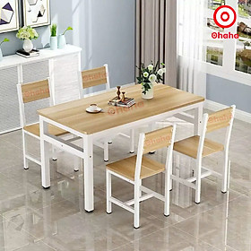 Mua   Miễn phí giao hàng và lặp đặt tại TP.HCM  Bộ bàn ăn đa năng có ghế Ohaha - BA014