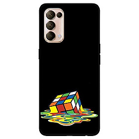 Ốp lưng dành cho Oppo Reno 5 mẫu Rubik Màu Nước