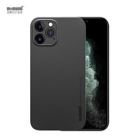 Ốp lưng Memumi cho iPhone 12 mini / 12 Pro /12 Pro Max bảo vệ camera, siêu mỏng 0.3 mm Hàng nhập khẩu - iPhone 12  - Đen