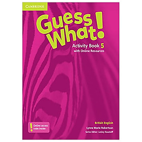 Guess What Level 5 Activity Book with Online Resources British English