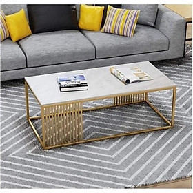 Mua Các loại Bàn trà sofa dài  mặt đá 3D  1 tầng