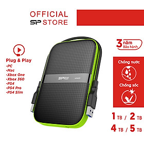 Mua Ổ cứng di dộng Silicon Power A60 Chống nước/ Chống sốc- Hàng chính hãng