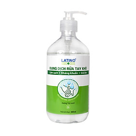 Dung dịch rửa tay khô Latino trà xanh 500ml - Dạng vòi xịt