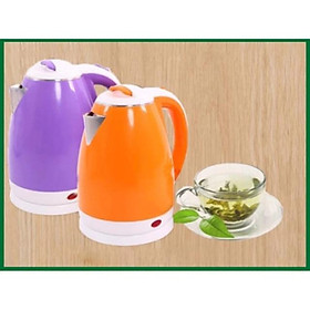 Ấm Siêu Tốc 1,8l 2 lớp Màu  ( giao màu ngẫu nhiên) - GDHN Loại Tốt