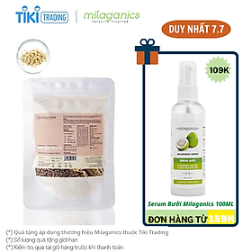 Bột Yến Mạch Nguyên Chất Milaganics (100g)