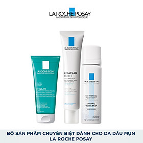 Bộ sản phẩm chuyên biệt dành cho da dầu mụn La Roche Posay