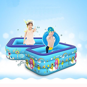 Mua Bể Bơi Phao Kích Thước 2M1 3 Tầng Cho Bé  Hàng Loại 1 Có Đáy Chống Trượt  An Toàn Khi Sử Dụng