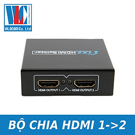 Mua Bộ Chia HDMI 1 Ra 2 – HDMI Splitter 1x2 - Chia Cổng Ra 2 Màn Hình TV  Máy Chiếu