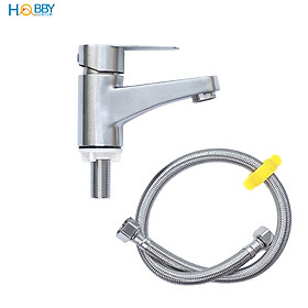 Mua Vòi lavabo lạnh cho chậu rửa mặt inox 304 có dây Hobby Home Decor LBL1