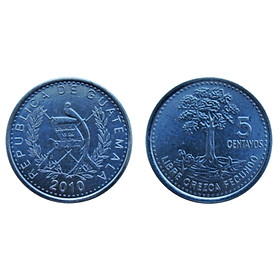 Mua Đồng xu 5 centavos của Guatemela  quốc gia thuộc Trung Mỹ