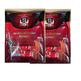 Combo 2 Gói Kẹo Cứng Hồng Sâm Vitamin DWI Korean Red Ginseng Vitamin Candy ( 800g)