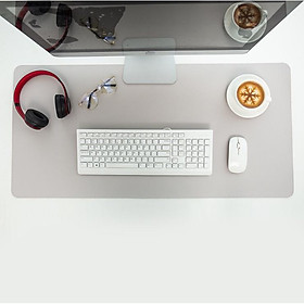 Lót Chuột Mouse Pad, Thảm Da Trải Bàn Làm Việc DeskPad Chống Nước Cao Cấp