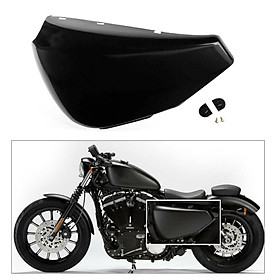 Motorcycle Left Side Battery Protective Cover for Harley Sportster XL1200 883 04-13 HIgh Performance
