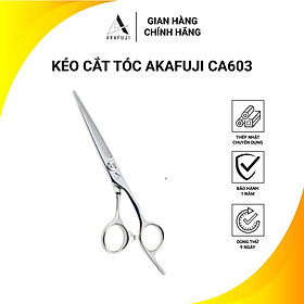 Kéo Cắt Tóc AKAFUJI CA 603 SIZE 6.0 inches Thép Nhật Cao Cấp HÀNG CHÍNH