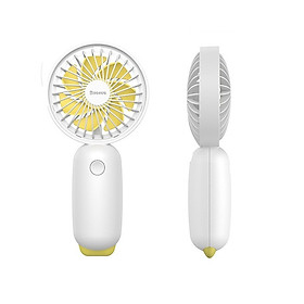 Quạt mini cầm tay Baseus Benks Bionic Firefly 3 chế độ làm mát và đèn led đơm đớm - Hàng chình Hãng