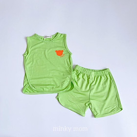 BỘ BA LỖ THUN LẠNH MINKY MOM CHO BÉ TRAI - BÉ GÁI 8-30KG