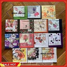 Khăn mùi xoa nữ / khăn tay nữ cao cấp Christian Hàn quốc - nhập khẩu chính hãng Hàn Quốc