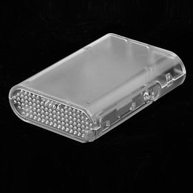 Plastic Enclosure Case Box Cover for 2 Model B/B+ Black