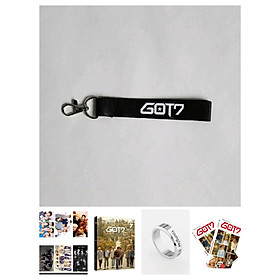 combo phụ kiện nhẫn,photobook,postcard,bộ bài,nametags GOT7