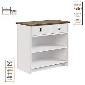 [Happy Home Furniture] NOMIA , Tủ lưu trữ 3 tầng - 2 ngăn kéo , 68cm x 35cm x 64cm ( DxRxC), THK_068