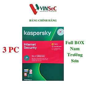 Kaspersky Internet Security Cho 3 Máy Tính - KIS3U - Hàng Chính Hãng