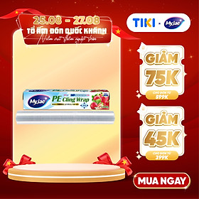 Lõi màng bọc thực phẩm pe myjae đài loan bảo quản thực phẩm 30cm x 120m